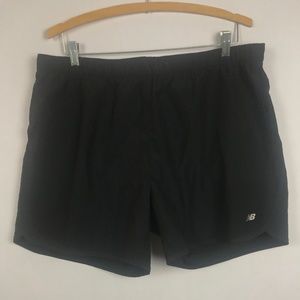 NEW BALANCE Women's Black Exercise Shorts XLarge